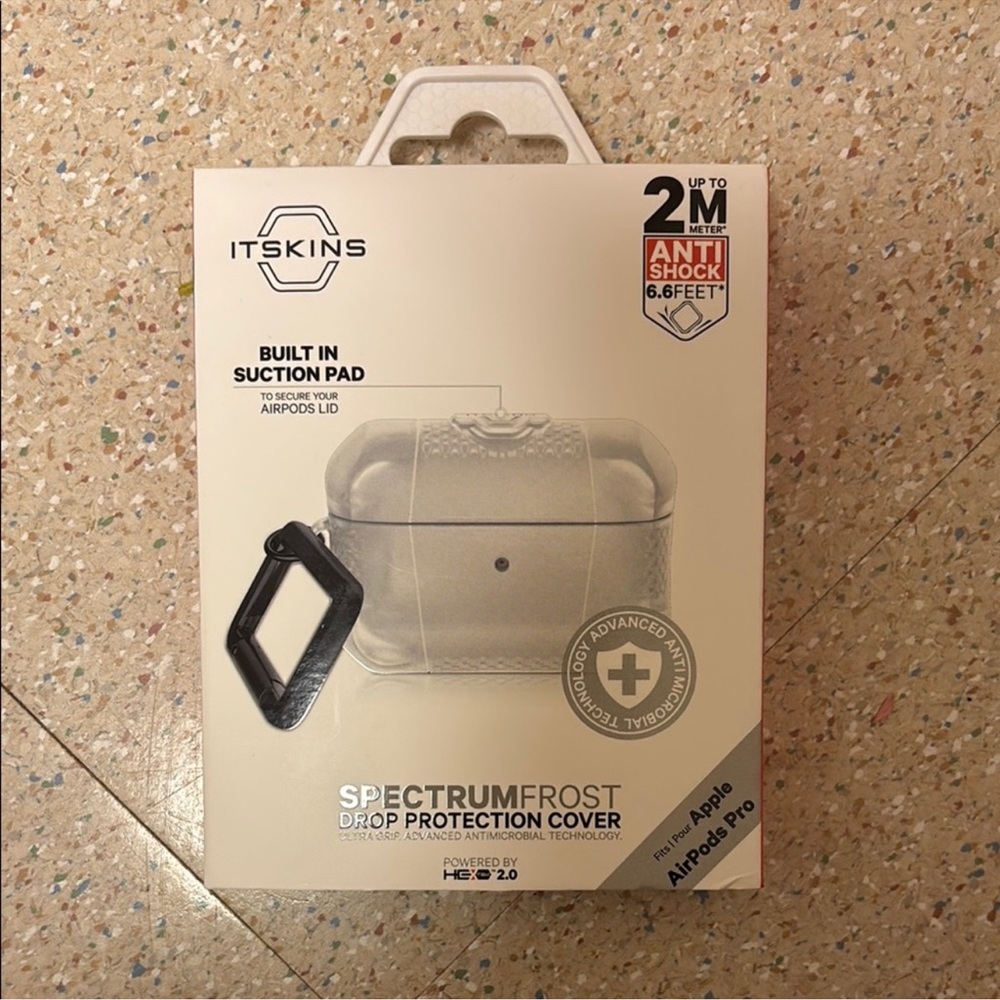 SPECTRUMFROST
DROP PROTECTION COVER

Apple
AirPods Pro